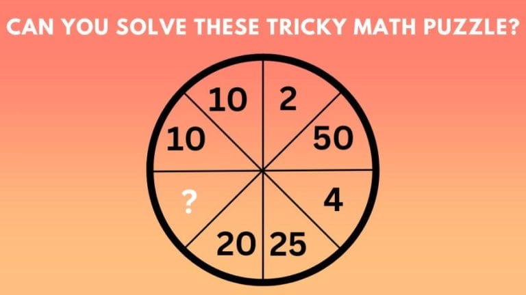 Brain Teaser IQ Test - Can you solve these tricky math puzzle?