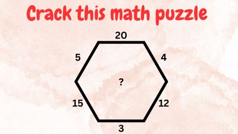 Brain Teaser of the Day: Crack this math puzzle and test your skills