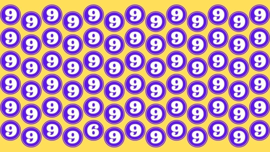 Optical Illusion Challenge: If you are good at numbers spot the Hidden Number 6 in the given picture within 8 secs
