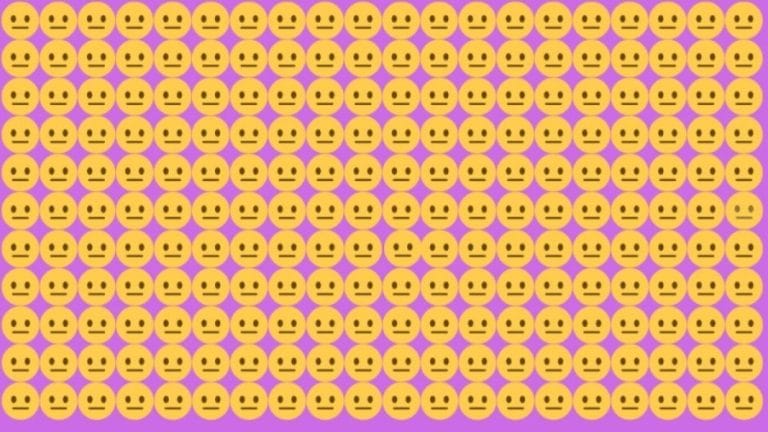 Optical Illusion Emoji Challenge: Among these Emoji Can You Spot the Odd One in 10 Secs?